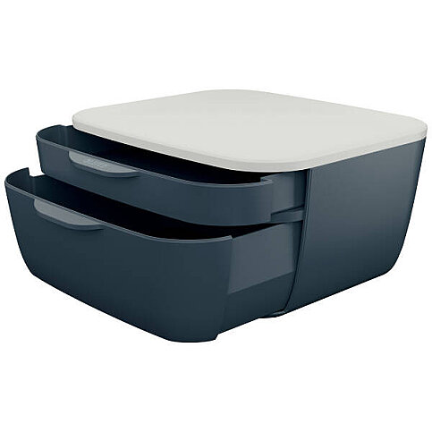 LEİTZ 5357 COSY ÇEKMECELİ EVRAK RAFI GRİ - 3