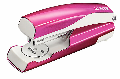 LEİTZ 5502 WOW ZIMBA MAKİNESİ NO:24/6 30 SAYFA METALİK PEMBE - 1