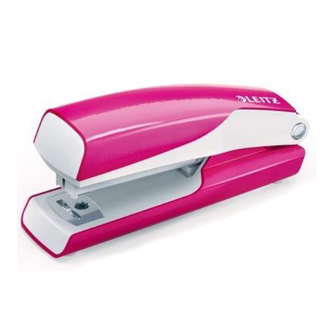 Leitz 5502 Wow Zımba Makinesi No:24/6 30 Sayfa Metalik Pembe - 1