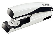 LEİTZ 5502 WOW ZIMBA MAKİNESİ NO:24/6 30 SAYFA METALİK BEYAZ - LEİTZ