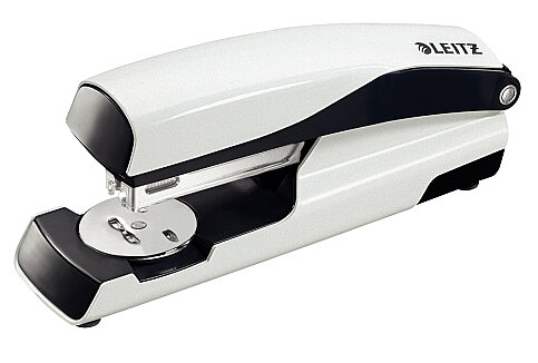 LEİTZ 5502 WOW ZIMBA MAKİNESİ NO:24/6 30 SAYFA METALİK BEYAZ - 1