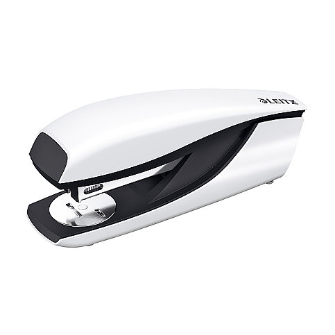 Leitz 5502 Wow Zımba Makinesi No:24/6 30 Sayfa Metalik Beyaz - 2