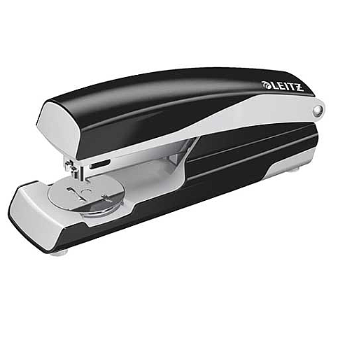 Leitz 5502 Wow Zımba Makinesi No:24/6 30 Sayfa Metalik Siyah - 1