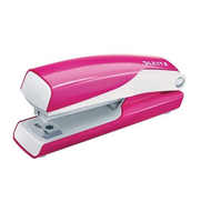 Leitz 5528 Wow Zımba Makinesi No:10 10 Sayfa Metalik Pembe - LEİTZ