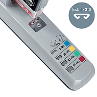 Leitz 55510084 Arşiv Tipi Zımba Makinesi 80 Sayfa Gri - 3