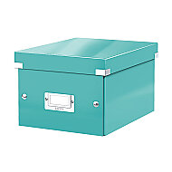 Leitz 6043 Wow C&S Küçük Boy Saklama Kutusu Metalik Buz Mavisi - 4