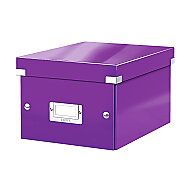 Leitz 6043 Wow C&S Küçük Boy Saklama Kutusu Metalik Mavi - LEİTZ (1)