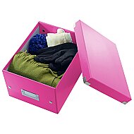 LEİTZ 6043 WOW C&S KÜÇÜK BOY SAKLAMA KUTUSU METALİK PEMBE - LEİTZ (1)
