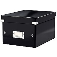 LEİTZ 6043 WOW C&S KÜÇÜK BOY SAKLAMA KUTUSU METALİK SİYAH - LEİTZ