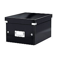 Leitz 6043 Wow C&S Küçük Boy Saklama Kutusu Metalik Siyah - 3