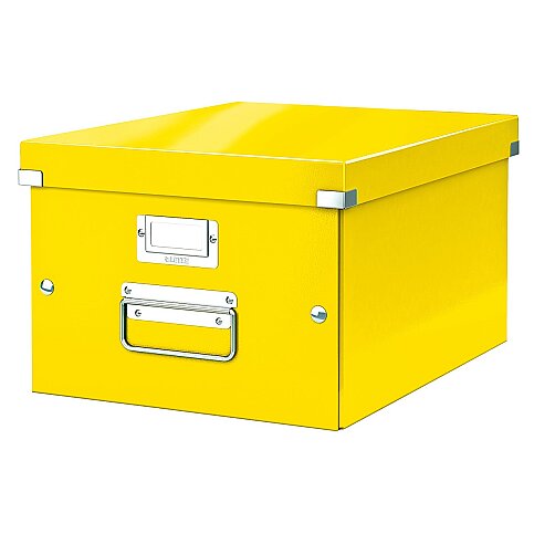 LEİTZ 6044 WOW C&S ORTA BOY SAKLAMA KUTUSU METALİK SARI - 1