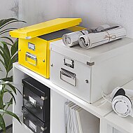 LEİTZ 6044 WOW C&S ORTA BOY SAKLAMA KUTUSU METALİK SARI - LEİTZ (1)
