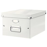 LEİTZ 6044 WOW C&S ORTA BOY SAKLAMA KUTUSU METALİK BEYAZ - LEİTZ