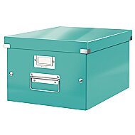 LEİTZ 6044 WOW C&S ORTA BOY SAKLAMA KUTUSU METALİK BUZ MAVİSİ - LEİTZ