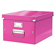 LEİTZ 6044 WOW C&S ORTA BOY SAKLAMA KUTUSU METALİK PEMBE - LEİTZ
