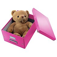 LEİTZ 6044 WOW C&S ORTA BOY SAKLAMA KUTUSU METALİK PEMBE - LEİTZ (1)