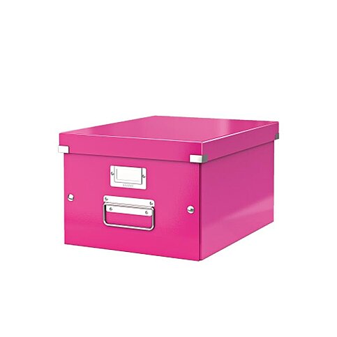 LEİTZ 6044 WOW C&S ORTA BOY SAKLAMA KUTUSU METALİK PEMBE - 2