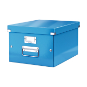 Leitz 6044 Wow C&S Orta Boy Saklama Kutusu Metalik Mavi - LEİTZ
