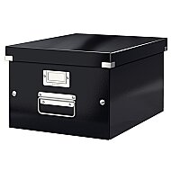 LEİTZ 6044 WOW C&S ORTA BOY SAKLAMA KUTUSU METALİK SİYAH - LEİTZ