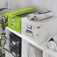 LEİTZ 6044 WOW C&S ORTA BOY SAKLAMA KUTUSU METALİK YEŞİL - LEİTZ (1)