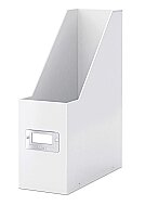 LEİTZ 6047 WOW KARTON MAGAZİNLİK METALİK BEYAZ - LEİTZ