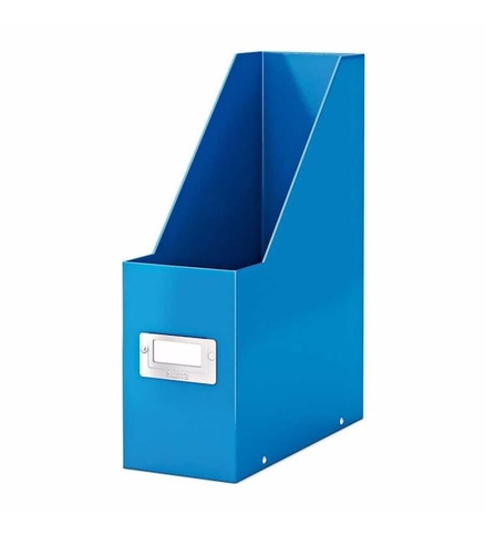 Leitz 6047 Wow Karton Magazinlik Metalik Mavi - 1