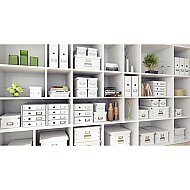 LEİTZ 6048 WOW C&S 3 ÇEKMECELİ EVRAK RAFI METALİK BUZ MAVİSİ - LEİTZ (1)