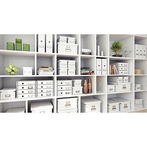 LEİTZ 6048 WOW C&S 3 ÇEKMECELİ EVRAK RAFI METALİK MAVİ - 2