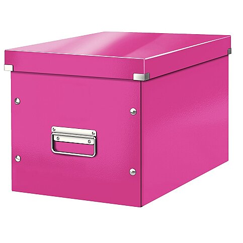 LEİTZ 6108 WOW C&S KÜP SAKLAMA KUTUSU METALİK PEMBE - 1