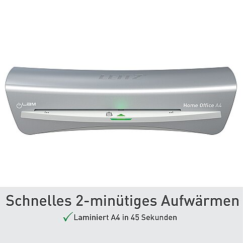 LEİTZ 7368 İLAM HOME A4 LAMİNASYON MAKİNESİ GRİ - 2