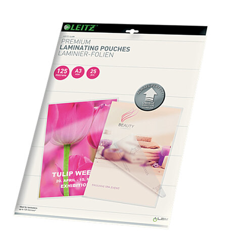 Leitz 7489 İlam Udt Laminasyon Filmi A3 125mic 25li - 4
