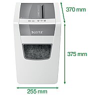 LEİTZ 8001 İQ SLİM EVRAK İMHA MAKİNESİ 23lt ÇAPRAZ KESİM - LEİTZ (1)