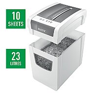 LEİTZ 8001 İQ SLİM EVRAK İMHA MAKİNESİ 23lt ÇAPRAZ KESİM - 3