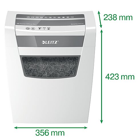 LEİTZ 8009 İQ HOME EVRAK İMHA MAKİNESİ 23lt ÇAPRAZ KESİM - 2