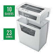 LEİTZ 8009 İQ HOME EVRAK İMHA MAKİNESİ 23lt ÇAPRAZ KESİM - 3