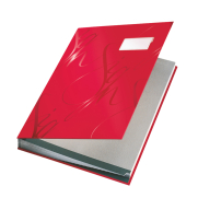 Leitz 5745 Design İmza Dosyası 18 Yaprak Kırmızı - LEİTZ