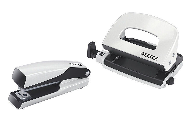 LEİTZ 5561 WOW MİNİ ZIMBA MAKİNESİ+DELGEÇ SETİ METALİK BEYAZ