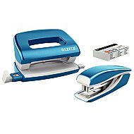 LEİTZ 5561 WOW MİNİ ZIMBA MAKİNESİ+DELGEÇ SETİ METALİK MAVİ - LEİTZ