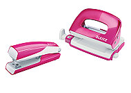 LEİTZ 5561 WOW MİNİ ZIMBA MAKİNESİ+DELGEÇ SETİ METALİK PEMBE - LEİTZ