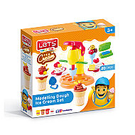 Let'S L8493 Oyun Hamuru Dondurma Seti - LET'S