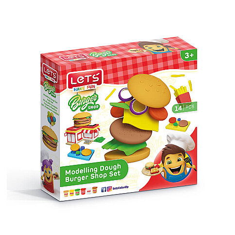 Let'S L9003 Oyun Hamuru Hamburger Seti - 1