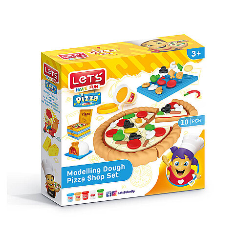 Let'S L9004 Oyun Hamuru Pizza Seti - 1