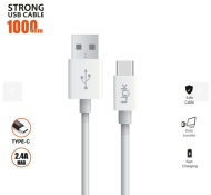 Linktech Lca-K560 Usb Type-C Şarj Kablosu 3.0A Beyaz - NONAME