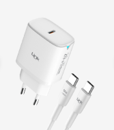 Linktech Lsc-C307 Usb-C To Usb-C Şarj Seti Pd 20W Beyaz - NONAME