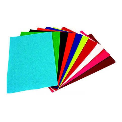 LİNO 2719J YAPIŞKANLI KEÇE 20x30 10 RENK - 1