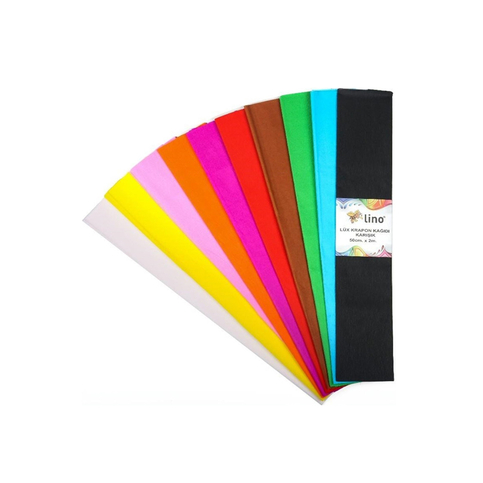 Lino Pa-014 Lüks Krapon Kağıdı 50X200 10 Renk - 1