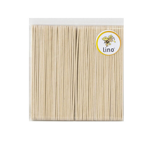 LİNO RBZ-032 NATUREL DAR AHŞAP ÇUBUK (DİL ÇUBUĞU) 11cm - 1