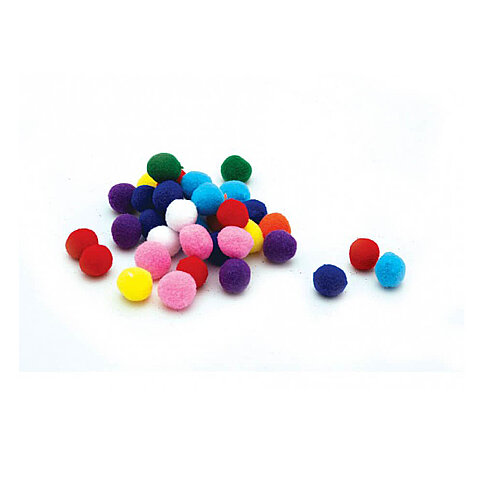 LİNO RBZ-2006-1 KÜÇÜK BOY PONPON 10mm 500LÜ - 1