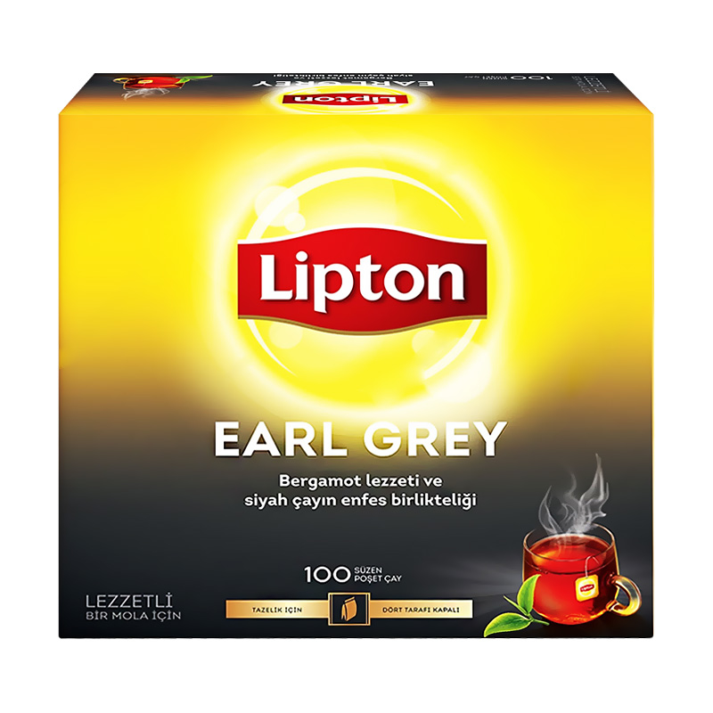 LİPTON EARL GREY BARDAK POŞET ÇAY 2grx100LÜ