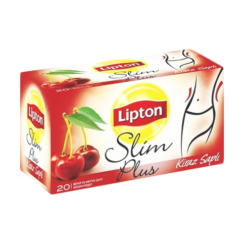 Lipton Slim Plus Kiraz Sapı Çayı 2Grx20Li - 1